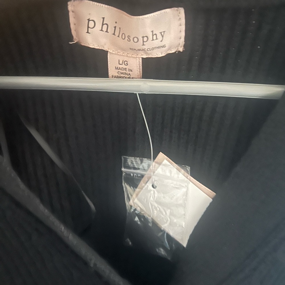 NWT Philosophy sweater